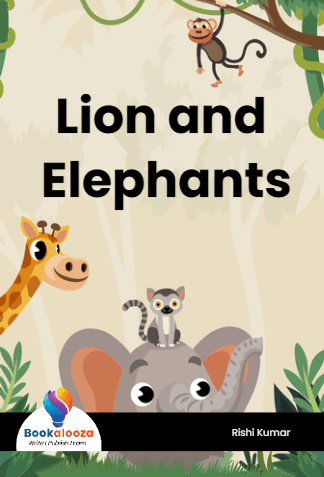 Lion and Elephants